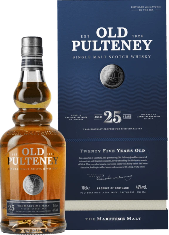 Old Pulteney 25 Years Old - Pulteney Distillery 3 Old Pulteney 25 Years Old - Pulteney Distillery