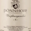 Weißburgunder S Trocken - Dönnhoff -Getränke Verkäufe 2024 530500 label 800x800