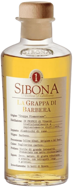 La Grappa Di Barbera Linea Graduata - Sibona