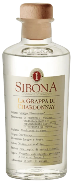 La Grappa Di Chardonnay Linea Graduata - Sibona
