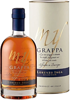My Grappa Affinata In Barrique Selection 0,5 L In Geschenkverpackung - Lorenzo Inga