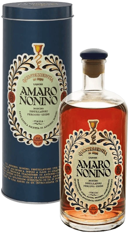 Amaro In Geschenk-Zylinder Quintessentia Di Erbe - Nonino Distillatori 3 Amaro In Geschenk-Zylinder Quintessentia Di Erbe - Nonino Distillatori