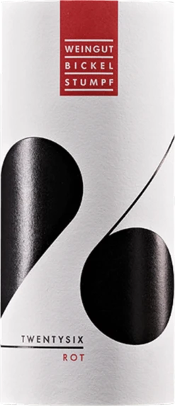 Twentysix Rot - Bickel-Stumpf -Getränke Verkäufe 2024 bickel stumpf twentysix rot etikett 800x800