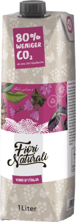 Fiori Naturali Rosso Getränkekarton 1L - Peter Riegel Weinimport