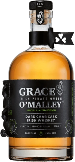 Grace O'Malley Dark Char Cask Whiskey - Grace O'Malley