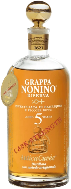 Grappa Antica Cuvée Riserva Cask Strength 5 Years - Nonino Distillatori