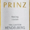 Hendelberg Erste Lage Riesling Trocken - Weingut Prinz -Getränke Verkäufe 2024 hendelberg erste lage riesling trocken weingut prinz label 800x800