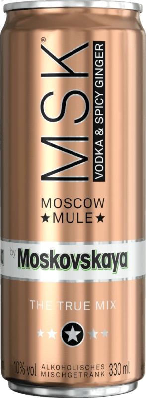 MSK Moscow Mule 0,33 L - Moskovskaya 3 MSK Moscow Mule 0,33 L - Moskovskaya