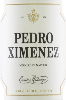 Pedro Ximénez Vino Dulce Natural 0,5 L - Emilio Hidalgo 4 Pedro Ximénez Vino Dulce Natural 0,5 L - Emilio Hidalgo – Bild 2