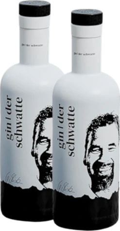 Der Schwatte London Dry Gin Von Ulf Kirsten & Benjamin Kirsten - 2x Vorteilspaket -Getränke Verkäufe 2024 schwatte 2er 800x800