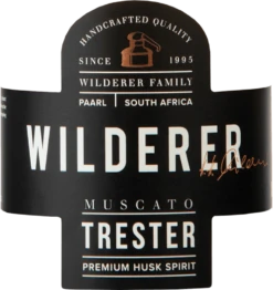 Trester Muscato 0,5 L - Wilderer -Getränke Verkäufe 2024 trester muscato wilderer label 800x800