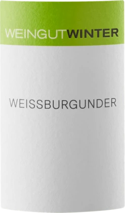Weißburgunder Trocken - Weingut Winter -Getränke Verkäufe 2024 weissburgunder trocken weingut winter etikett 800x800